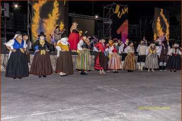 Concierto de música popular canaria en el Auditorio José Vélez del parque urbano de San Juan (Telde)/Ildefonso Rodríguez.